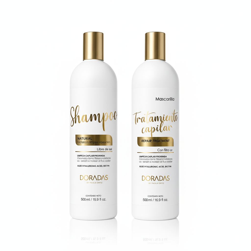 Dúo de Vitalidad Doradas® - Shampoo + Acondicionador.