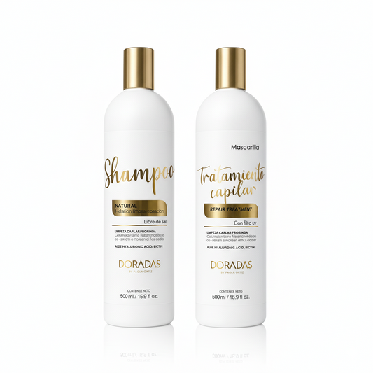 Dúo de Vitalidad Doradas® - Shampoo + Acondicionador.